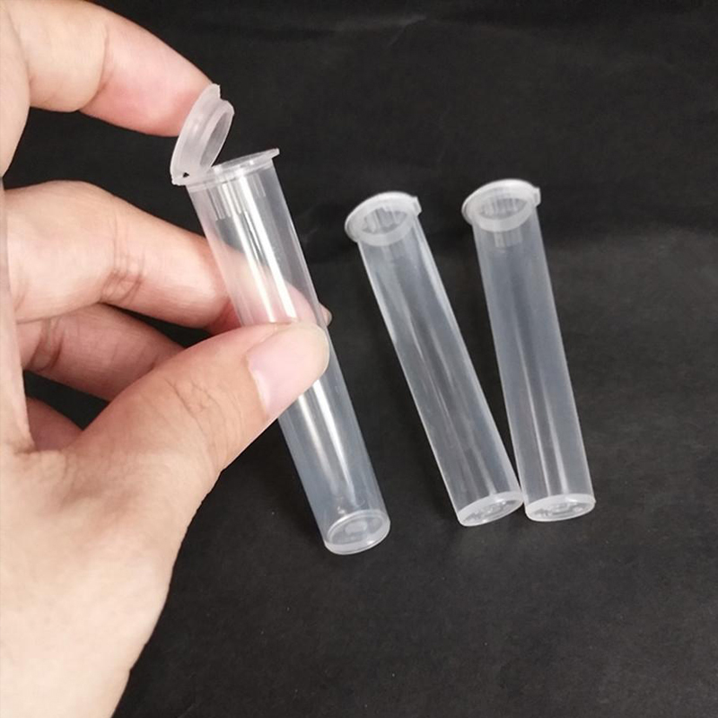 

Clear Childproof Cartridges Packaging Tubes 0.5ml 1ml Plastic Tube For Thick Oil Cartridge Packaging Vape Pen Empty PP Tube Free Shipping