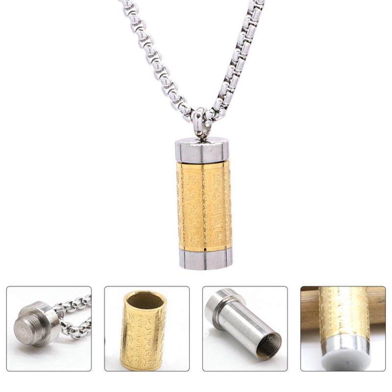 

Pendant Necklaces 1pc Unique Scriptures Necklace Meaningful Clavicle Chain