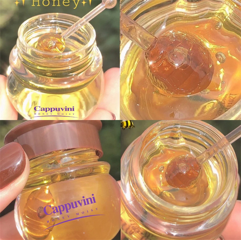 

10ML Unisex Honey Moisturizing Nourishing Lip Care Mask Anti-cracking Smooth Lips Sleep Fine Lines Lip Balm