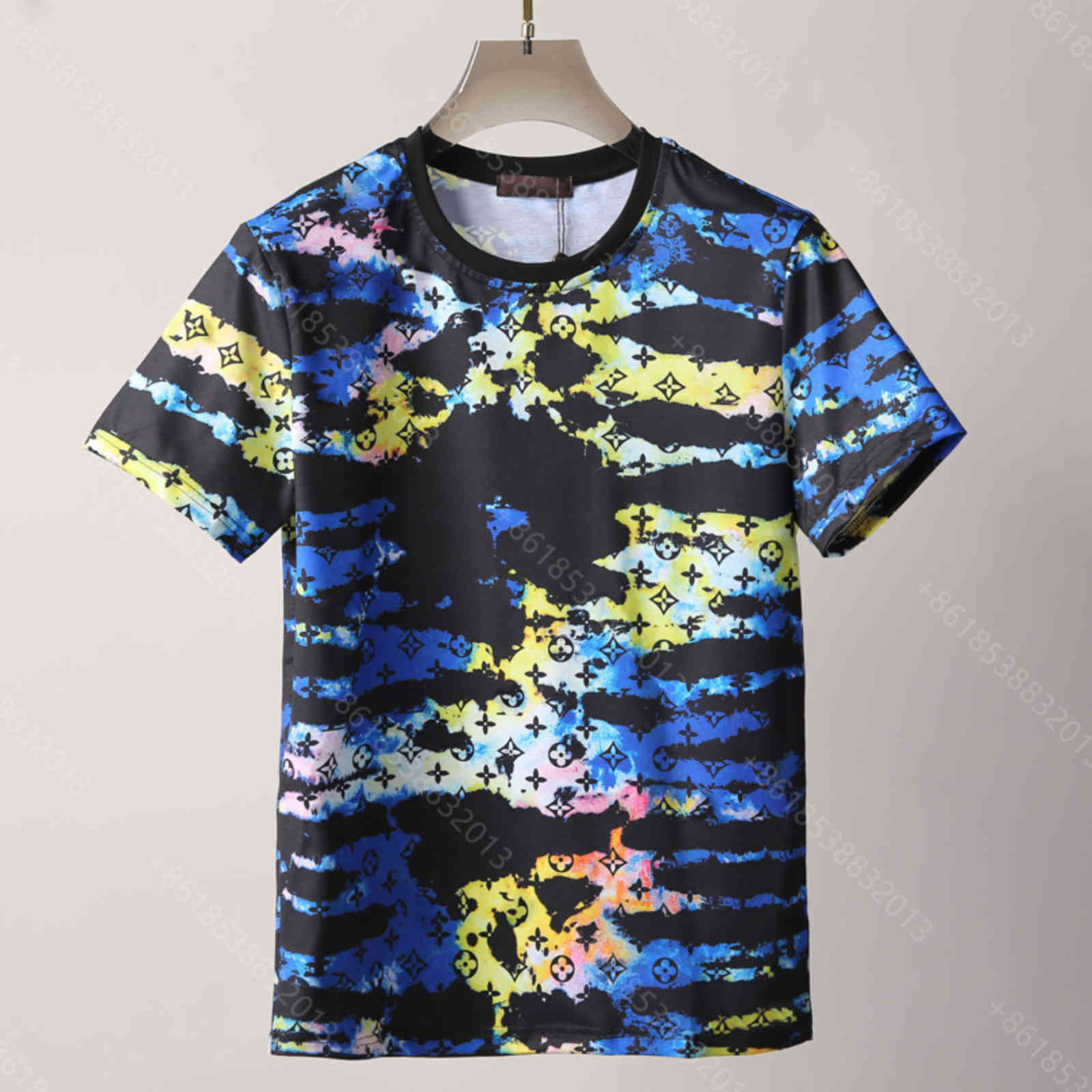 

22ss fashion men cotton T shirt summer print simple short sleeve t-shirt graphic pack letter logo high quality tee Louisclothes brand  designer clothes mens a1, Not sold separately