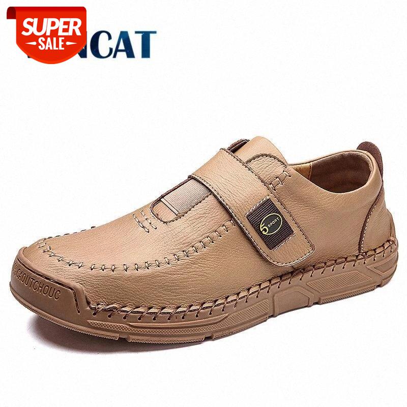 

New Fashion Sneakers High Quality Leather Men Shoes Comfortable Flats Shoes Men Loafers Hot Sale Moccasins Work Size 39-48 #cV0M