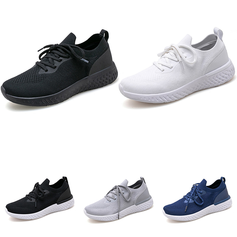

Cheaper Non-Brand Running Shoes For Men Women Triple Black White Grey Blue Fashion Light Couple Shoe Mens Womens Trainers Outdoor Sports