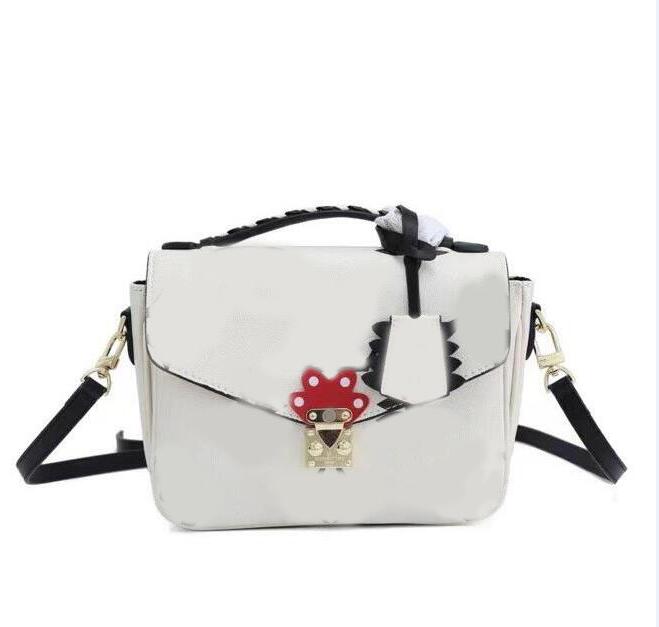 

Designer Shoulder Bags Postman Bag Fashion Women Handbag Genuine Leather Detachable Shoulder Strap Crossbody Bag Two Color With Box