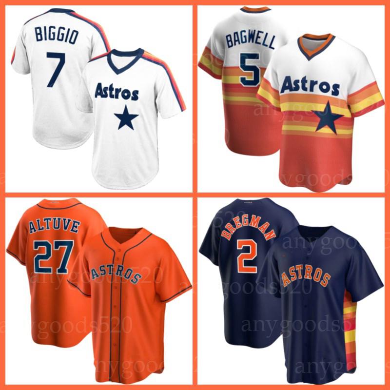 

Houston Jose Altuve Astros Jerseys Baseball Alex Bregman Carlos Correa ordan Alvarez Justin Verlander Jeff Bagwell Zack Greinke Pedro Baez, Blue;black