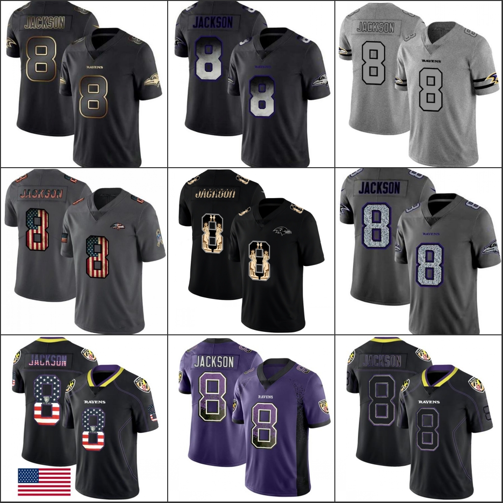 

BaltimoreRavensMen #8 Lamar Jackson Women Youth Limited Football Jersey