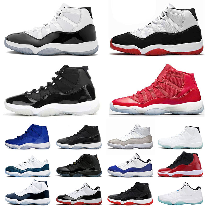 

Jumpman 11 11s XI Men Basketball Shoes Womens Sneakers 25th Anniversary High Concord 45 Bred Space Jam Sneakers Low Legend Blue Trainers, D35 low le snakeskin - light bone 36-47