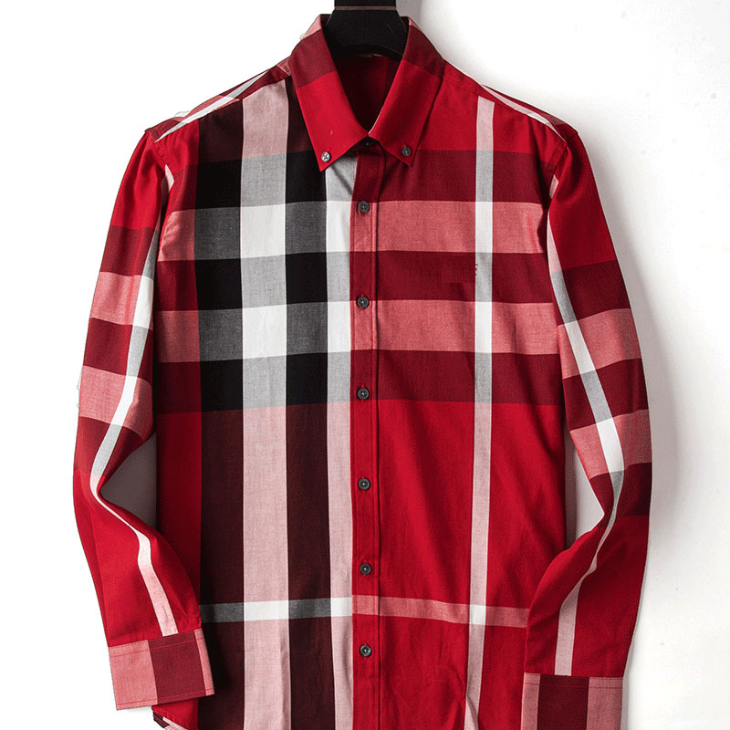 

Fashion Designer Men's Dress Shirts Business Casual Classic Long Sleeve Shirt Brand Men Spring Slim Fit Clothing Stylist Luxury Clothing Size -3XL, Ribbon(not for sale separatel