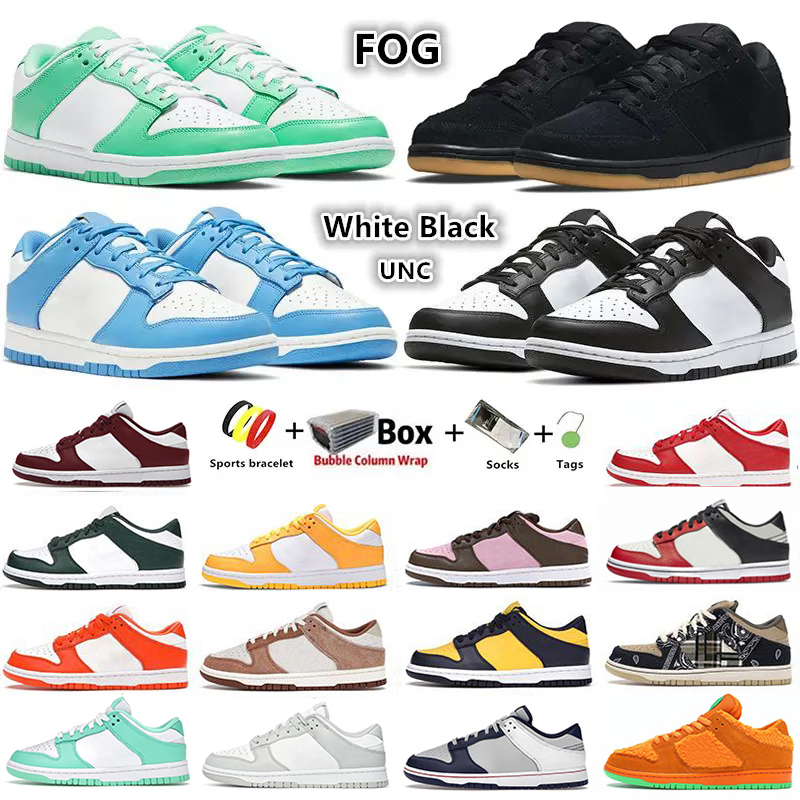 

with box low golden orange platform running shoes fox mens women Shimmer chicago knicks UNC coast laser blue Green Glow trainers skateboard sports sneakers, Color#6