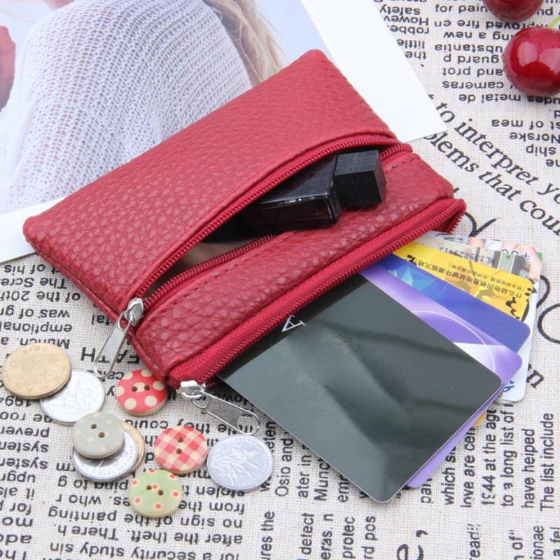 

Wallets DAIGELO Est 5 Colors Women Men Leather Wallet Multi Functional Zipper Coin Purse Card Hold, Sky blue