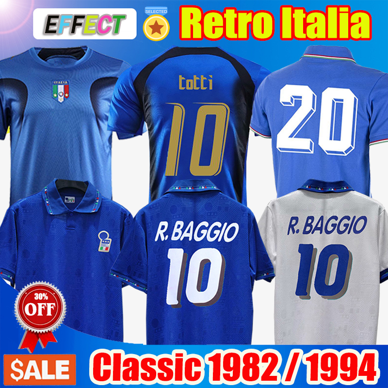 

Retro 1982 ITALY Paolo Rossi Soccer Jerseys 1994 Itlia Classic MALDINI R.BAGGIO TOTTI PIRLO 2021 Football Shirts 82 83 1996 1998 2006 Maglie da calcio Thailand Kit, 21 22 away white