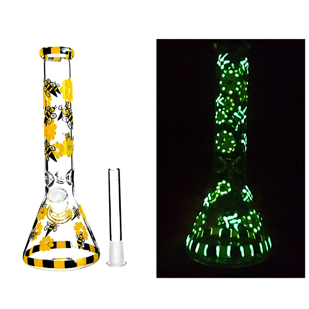 

1 Set High Quality Hookah Mouth Glass Integrated Design Bowl Tube Welded Together Transparent Shisha Tool 1000Â°C Manual Welding