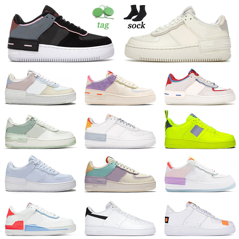 

Top Fashion Flyine 1 One Casual Shoes Platform Flat Sneakers Mens Womens Black Light Arctic Coconut Milk Utility Volt Sports Trainers 36-45, C17 white red 36-45