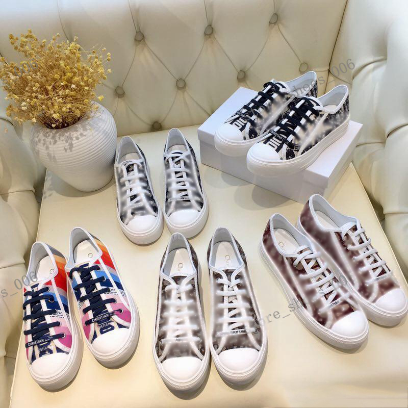 

Designer Lady Flat Casual Leather Platform Shoes Sneakers Letters Lace-up Luxury Womens Fashion Shoes New Men Printed Shoes Oversized 36-45