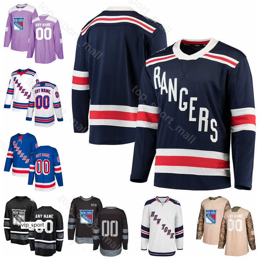 

Men Kids Women Kevin Hayes Jersey New York Rangers Ice Hockey Jimmy Vesey Pavel Buchnevich Vladislav Namestnikov Tony DeAngelo Blue White, Kids navy blue