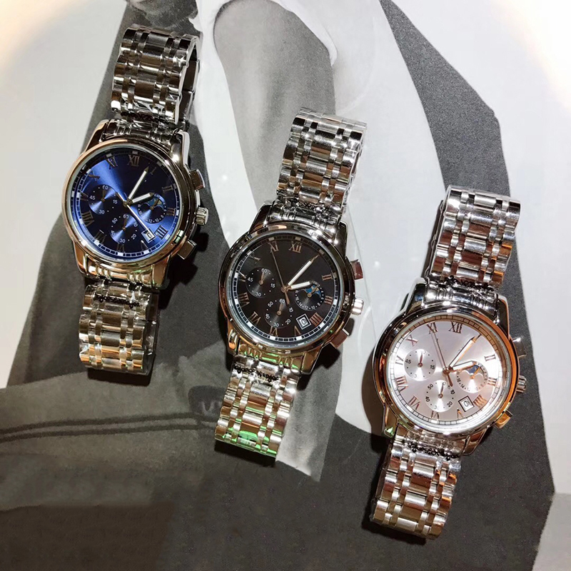 

montre de luxe Mens Watches Automatic Movement full Luxurys designers Stainless Steel Watches Quartz Wristwatches Luminous Free Shipping, Slivery;brown