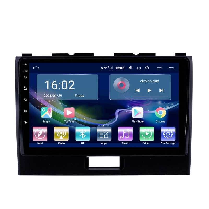

Car Unit Player Radio Video Head Gps Navigation Large Screen Wifi Android for SUZUKI EAGON 2010-2018
