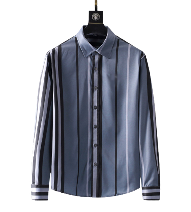 

Luxury designer men's fashion casual shirt spring and summer slimming the most fashionable clothing 18, Customize