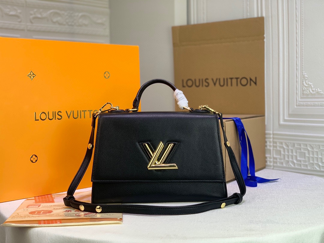 

Louis Vuitton Luxury Handbags Famous Women Bags Designer Brand Lady Classic Plaid Shoulder Crossbody Bags Cowhide Women Messenger handbags, Box