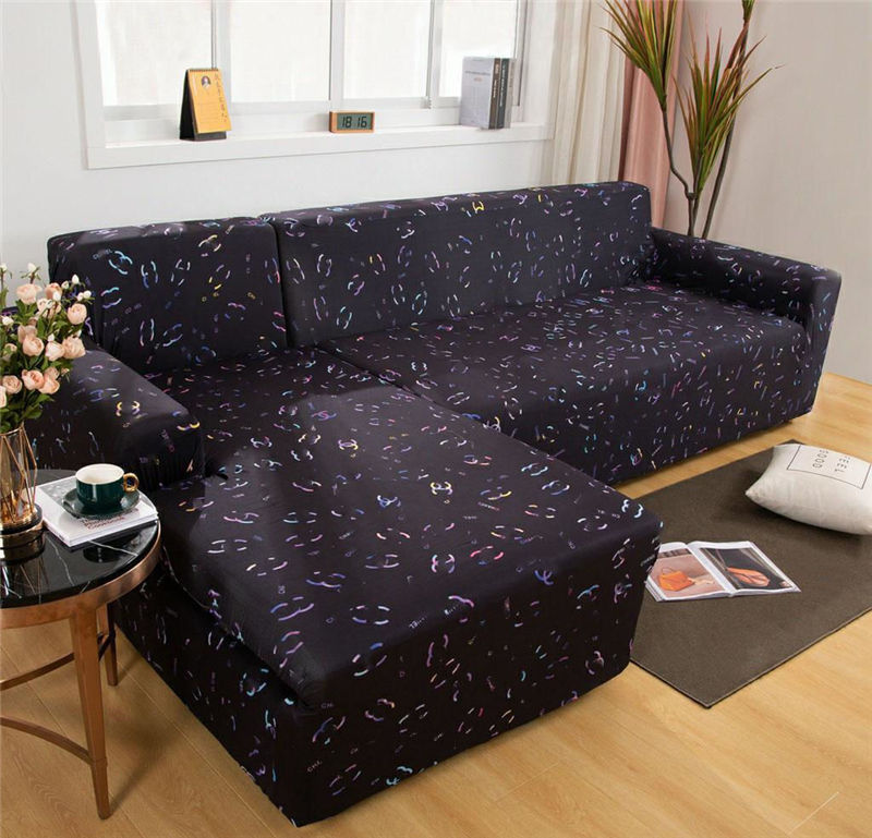 

Fashion Luxurious Sofa Cover Set Geometric Couch Cover Elastic Sofa for Living Room Pets Corner L Shaped Chaise Longue