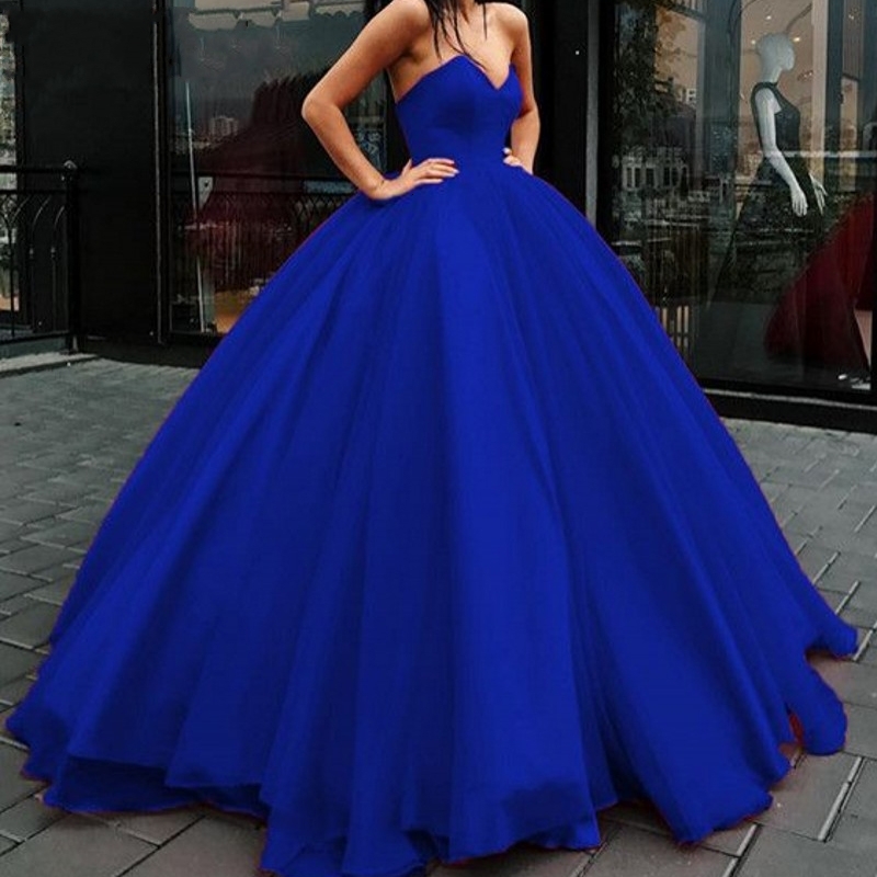 

2021 New Tulle Ball Coral Long Evening Royal Blue Vestido De Festa Off the Shoulder Cheap Formal Prom Party Gown Vbfu, Pink