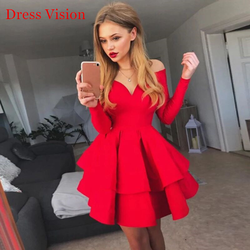 

2021 Robe De Soiree Style Off the Shoulder Long Sleeves Evening Prom Es Party Gowns 6gk2