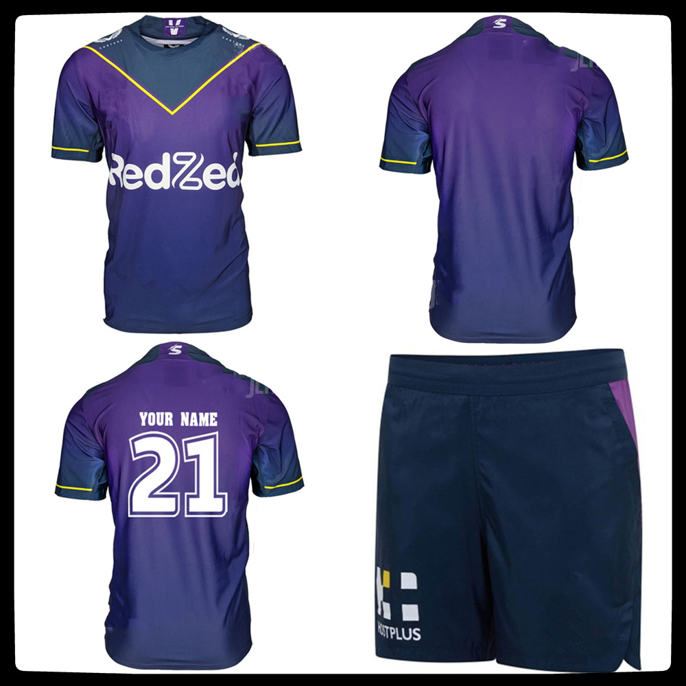 

2021 MELBOURNE STORM HOME RUGBY JERSEY size S--L-XL-XXL-3XL-4XL-5XL, Black