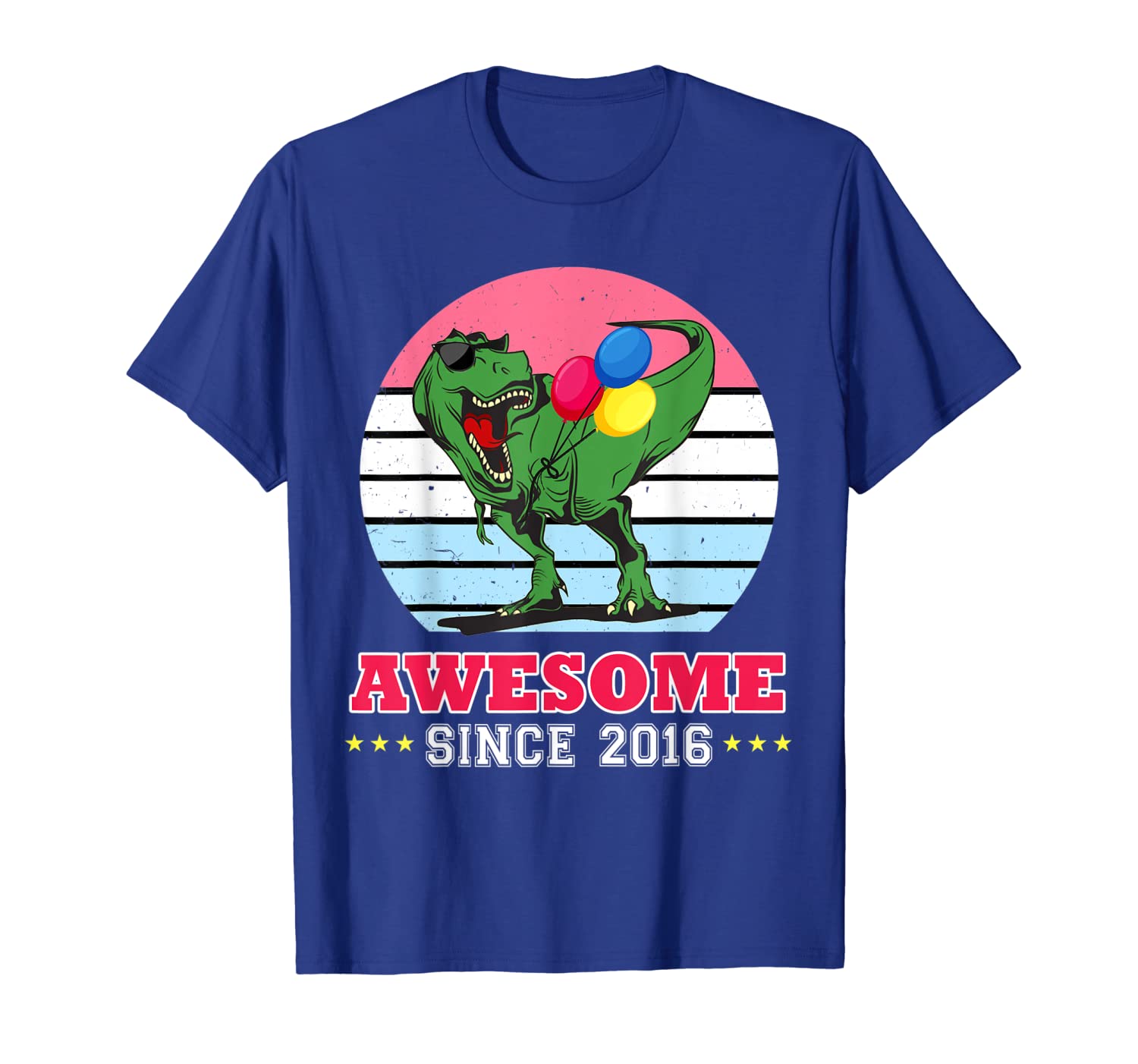 

Dinosaur Birthday Shirt 3 Year Old | Boy 3rd Birthday T-Shirt, White;black