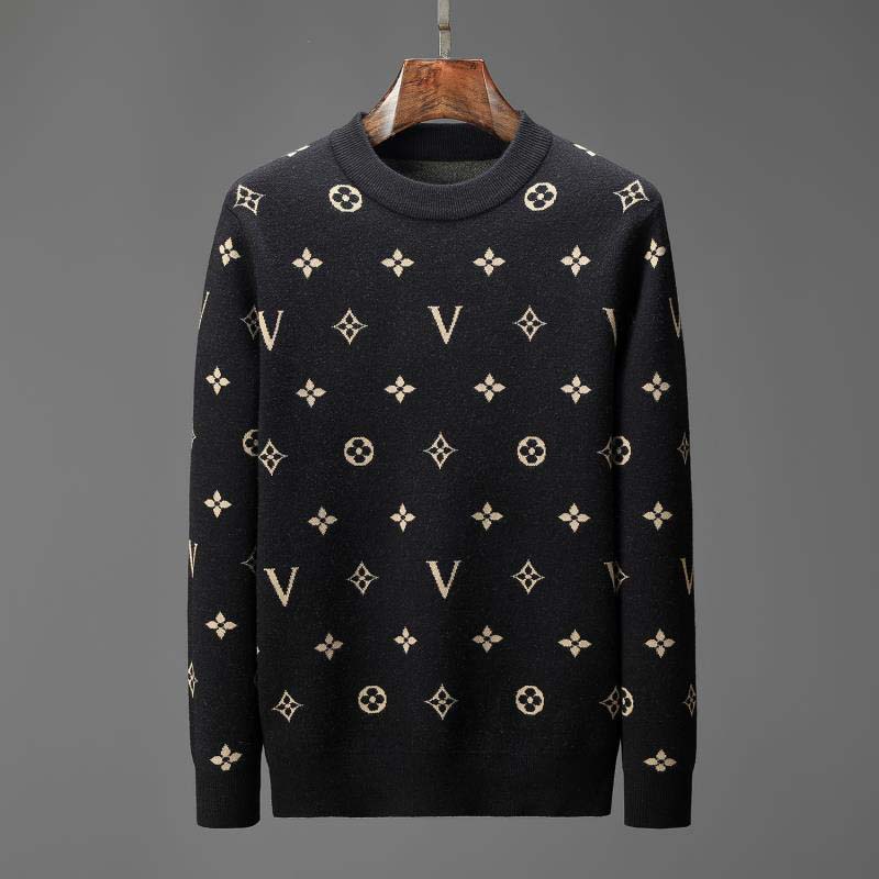 

2021 mens women color print Sweaters classical colors letter printing Sweater casual high quality fashion womens designer Sweatershirts M-3XL, Black