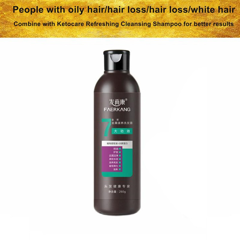 

Faerkang New Chinese Medicine Dispensing Soft Nourishing Oil Control Refreshing Anti-dandruff Anti itch Anti itch Shampoo Free Shipping