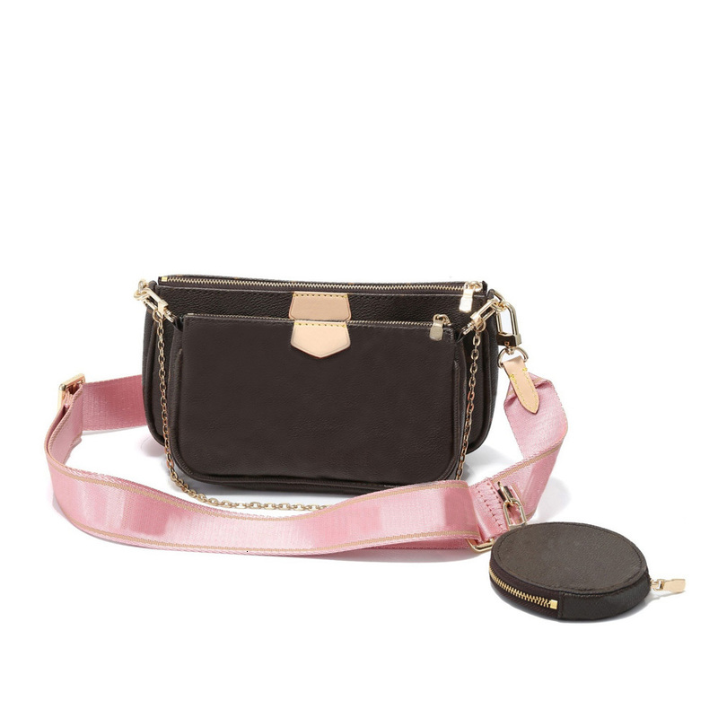 

Leather Bag Sales Handbags Genuine Shoulder Piece Multi Fashion Three Free Pochette Suit Women's Accessories Hot Shipping Avftn