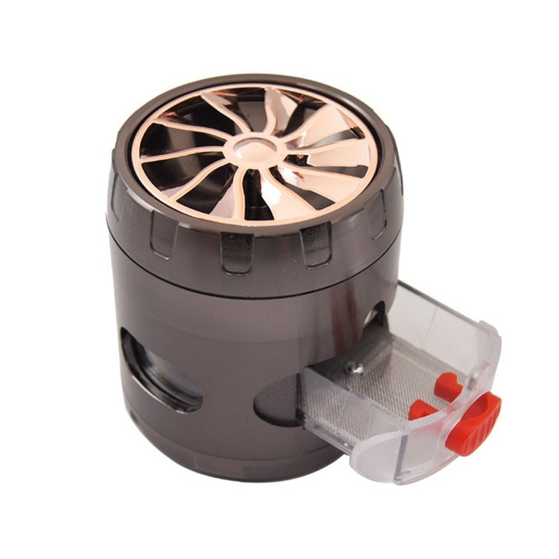 

Fan-shaped smoke mill alloy is durable, fashionable, novel, unique, beautiful and convenient