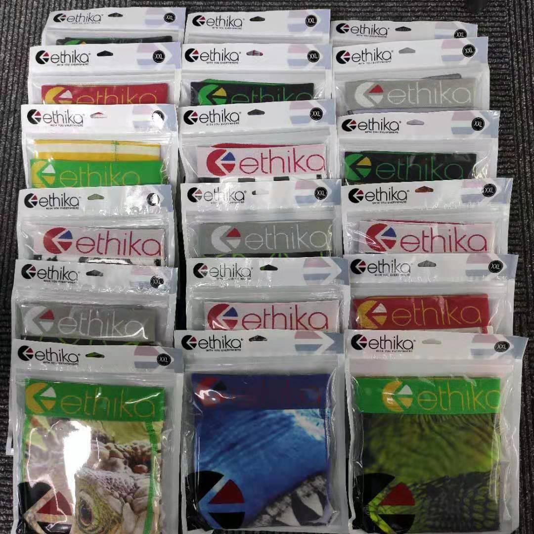 

2021 Etika boxers promote casual style hot sale Ethika underwear sports hip hop underwear wholesale fast dry hot sale on the street 11244