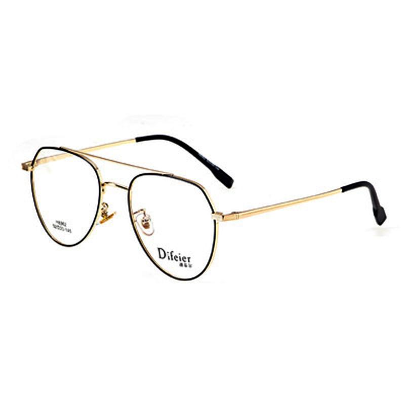 

Sunglasses Fashion Trend Alloy Oval Frame Reading Glasses Pilot Optical Eyeglasses For Women Men+1 +1.5 +2 +2.5+3 +3.5 +4