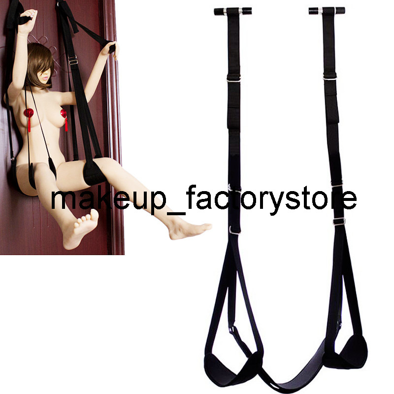 sex toy massager Massage Soft Material Sex Swing Furniture Fetish Bandage Love Adult Game Chairs Hanging Door Erotic Toys For Couples-image-827302817