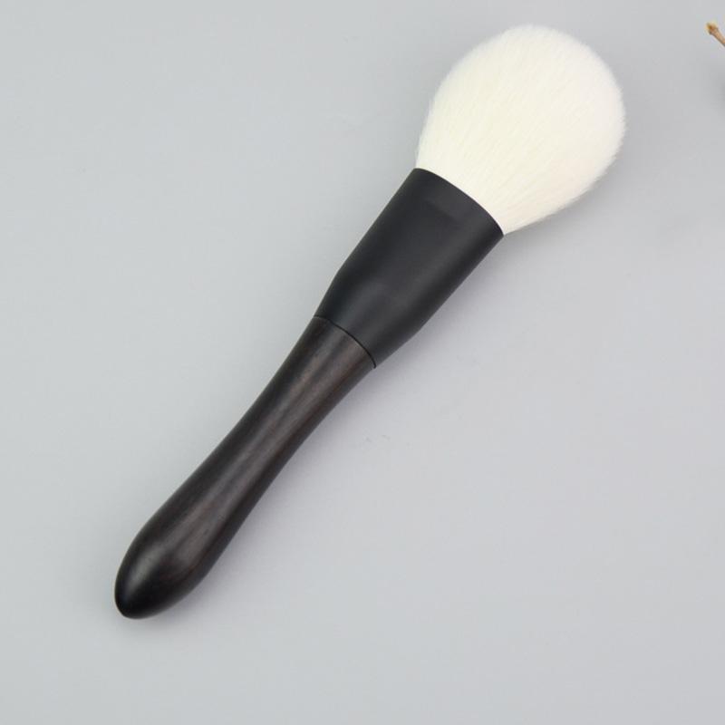 

Makeup Brushes 1Pcs Facial Brush Loose Powder Mixed Blush High-quality Copper Tube Goat Hair For Artist