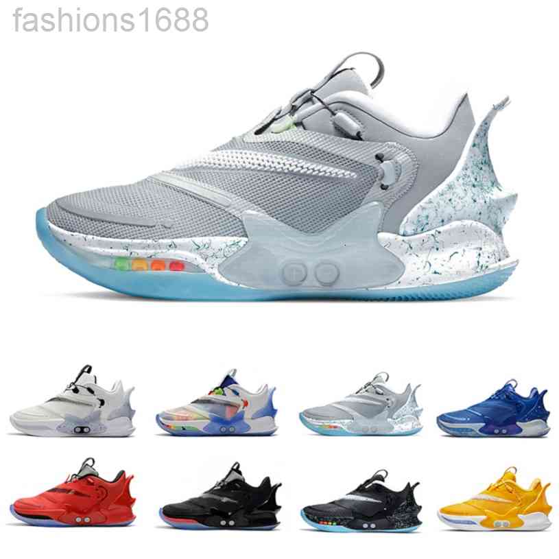

Mag arrival Fashion Chicago Winners Circle Adapt BB 2.0 NXT Mens basketball shoes Tie-Dye Royal men trainers sports sneakers 7-12