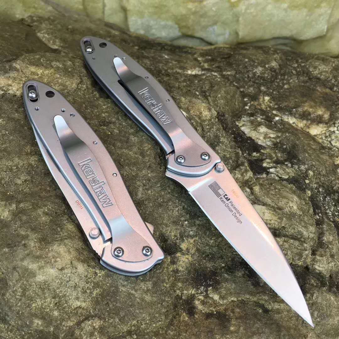 

Kershaw High Quality Folding Knife Camping Tactics Outdoor Security Defense Knives Mini Pocket EDC Tool HW130