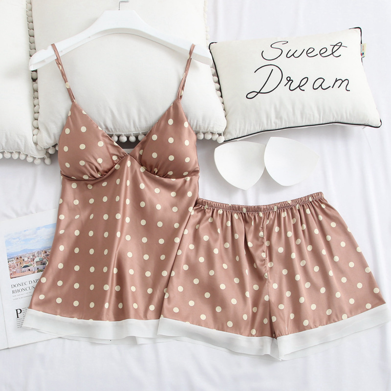 

Woman Hackey From 2pc Piggy Sexy Necklace a Rack Up Shorts Ryan Nightwear Summer Clothes H5kh, Khaki