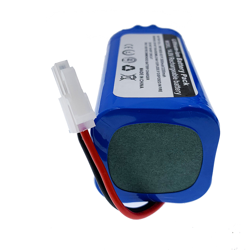 

14.8 V 2600mAh 18650 Lithium Batterie Pack 68.4x36.9x36.9mm (4 Pieces 2600mAh Rechargeable Li-ion Batteries) For N9S Etc.