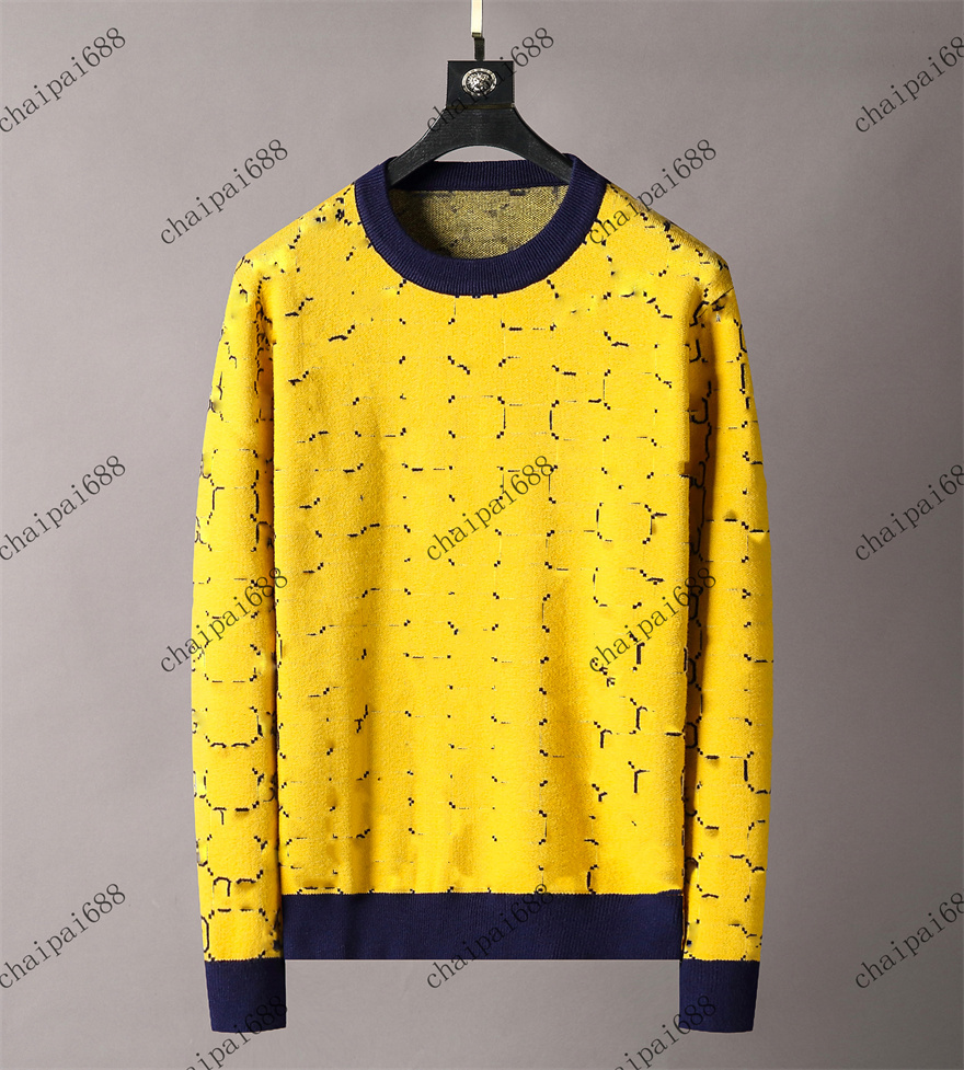 

2021new Mens Womens Designers F Sweaters Pullover Men Hoodie Long Sleeve Sweater Sweatshirt Embroidery Knitwear Man Clothing Winter Clothes M-3L