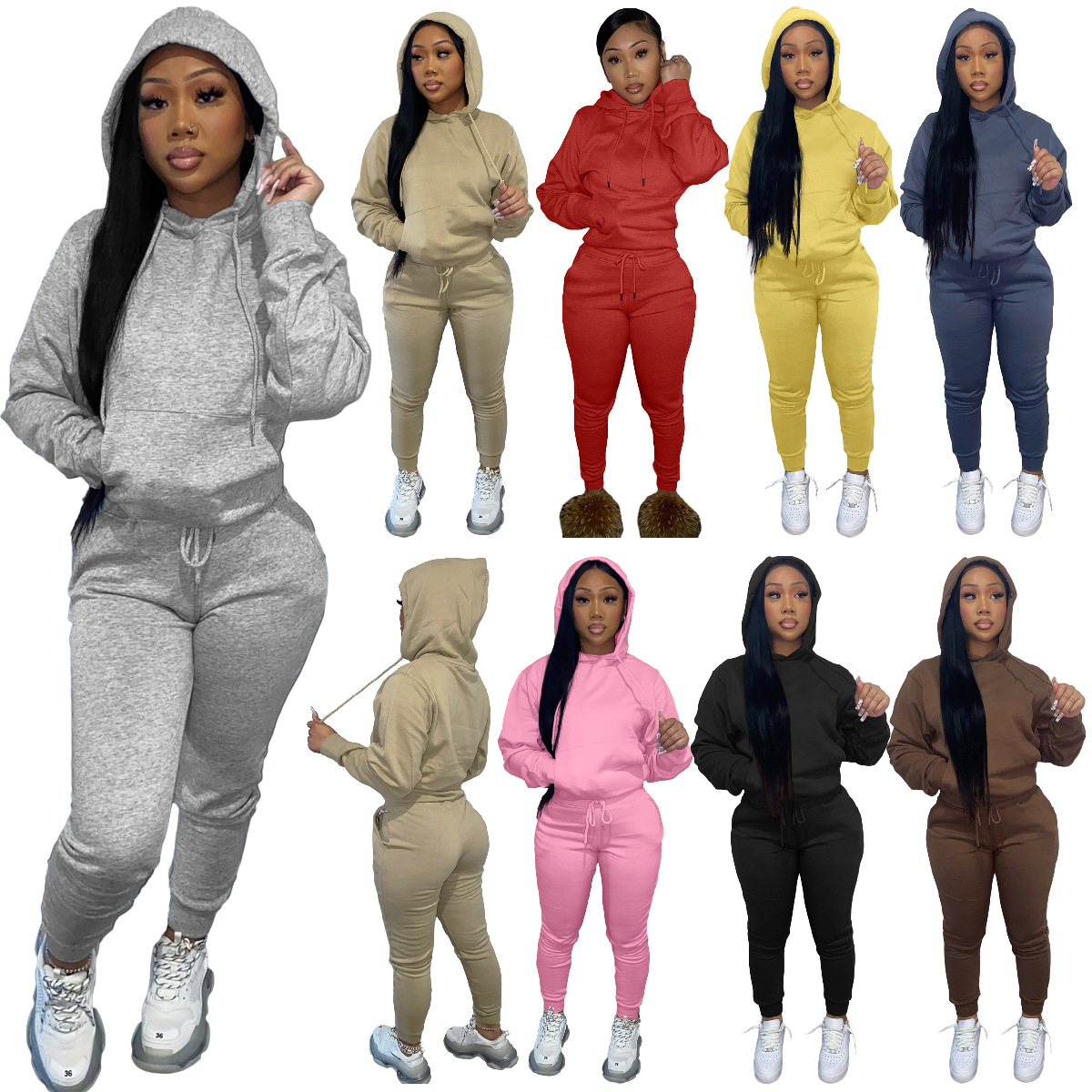 

Designers Women tracksuits sport suits Clothes 2021 autumn winter Plush Hoodie two-piece leisure sports suit top skirt set, Desiccant