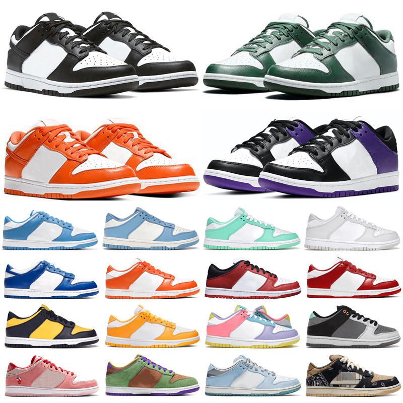 

men women Dunks running shoes for dunk Coast UNC Black White Sail Lemon Drop Team Green Michigan Chicago mens trainers outdoor sports sneakers, Easter