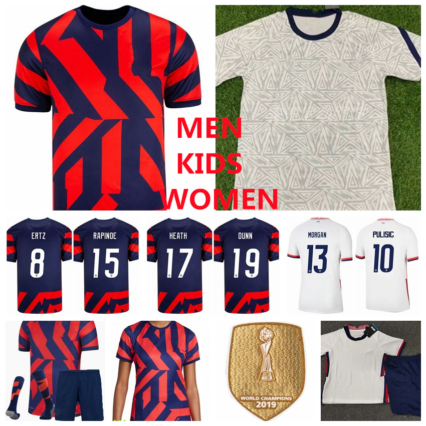 

Man Kids US Soccer Weston McKennie Jerseys 2022 World Cup Walker Zimmerman Timothy Weah Tyler Adams Kellyn Acosta DeAndre Yedlin Football Shirt Kits National Team, Men