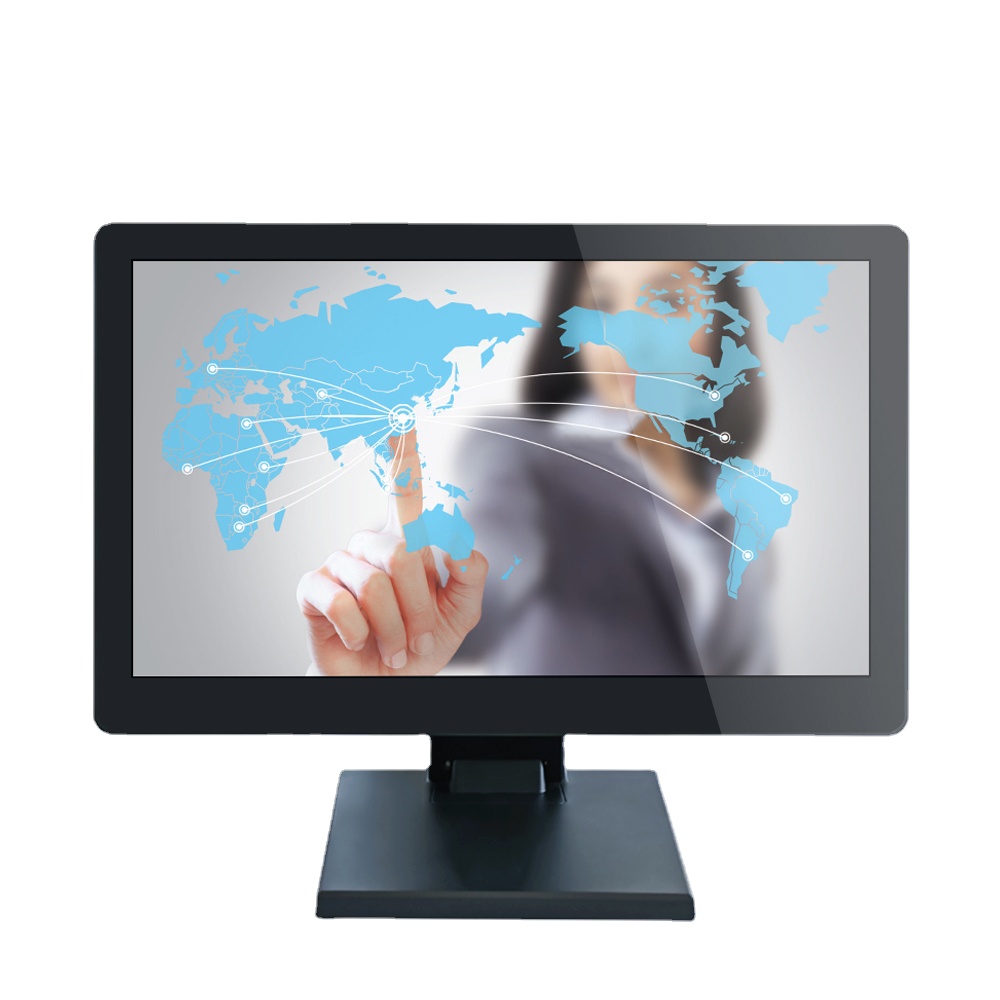 

ZP156JC-252R/15.6" inch 1920x1080p IPS HDMI Pure Flat Waterproof Resistive Touch Widescreen PC Monitor with Folding Base Speaker