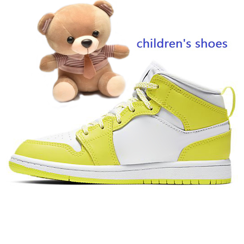 

Andd1y_top 2021 jorden Childrens 1 shoes Wolf Grey blue black white red prom night kids sneakers tennis children boys girls Multi Sports top quality, Box