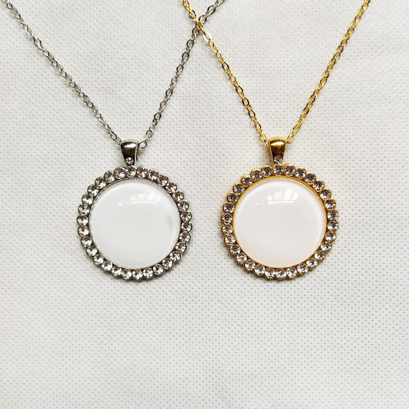 

Sublimation Personalized Memory Locket Picture Angel Wings Necklace Custom Photo Necklace Jewelry