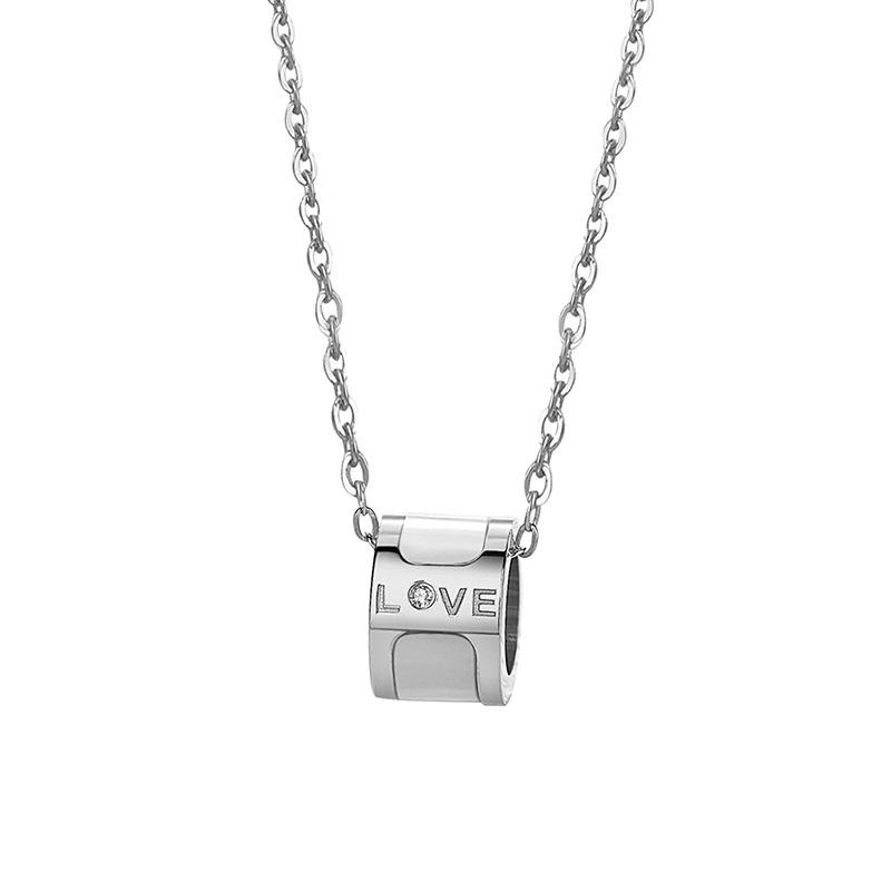 

Chains Style Small Waist Zircon Necklace Female S925 Sterling Silver Clavicle Chain Light Luxury Pendant For Girlfriend Wholesale