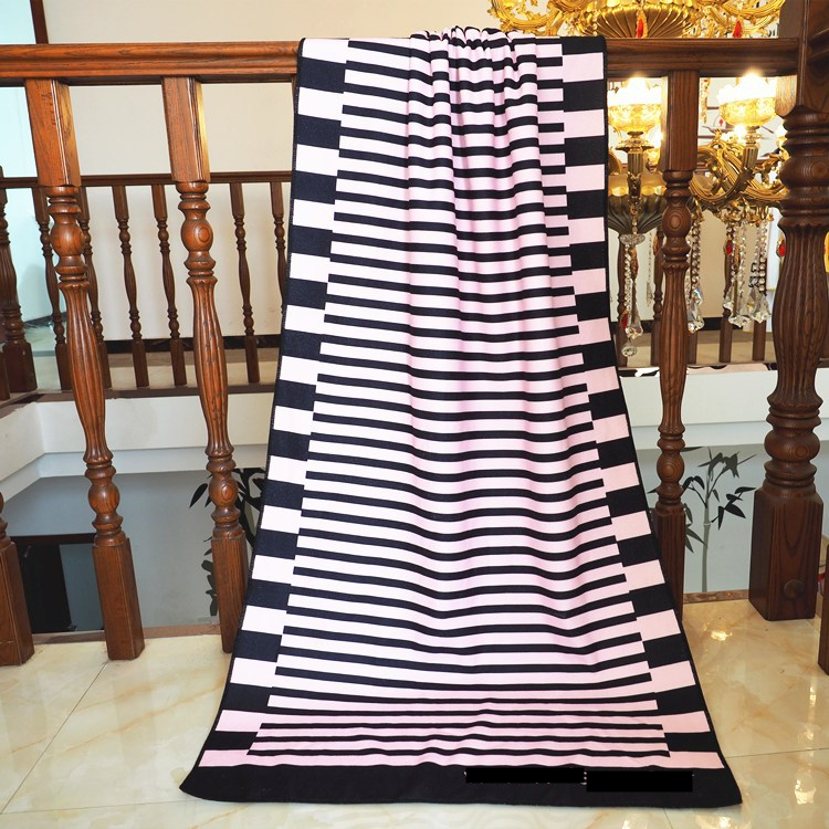 

2020 Fashion high quality Dry Towels Holiday Personality Soft Men Women Beach Towels 6 Styles Letter Printed Bathing Towel new, As pic