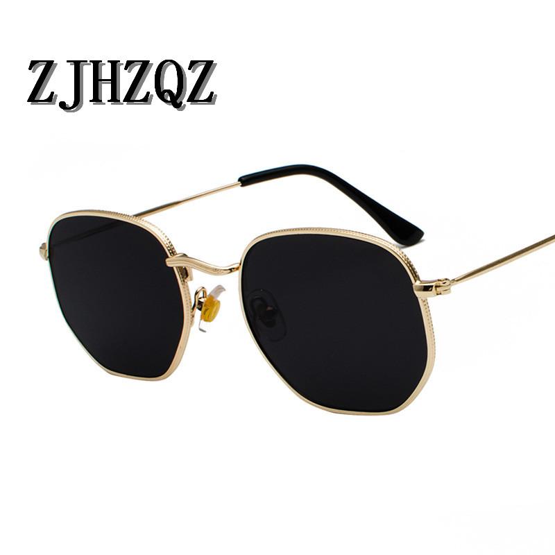 

Sunglasses Men's Fashion Metal Irregular Personality Womens Literary StyleFishing Driving Sport Vintage Eyewears Female Oculos
