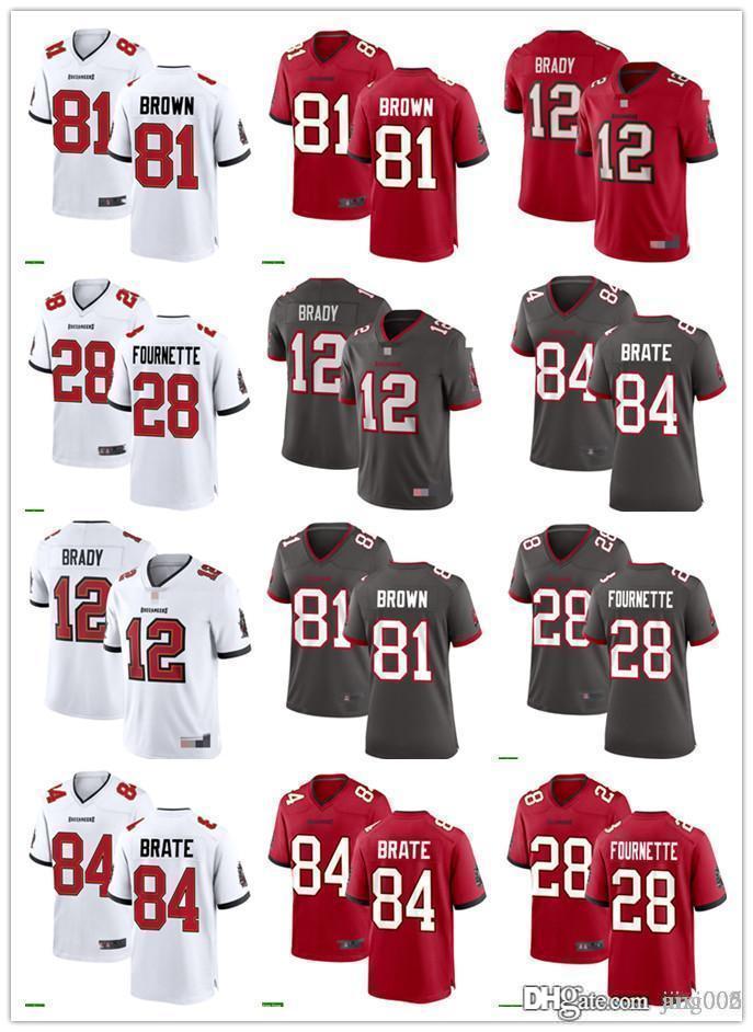

Men Women Youth TampaBayBuccaneers84 Cameron Brate 12 Tom Brady 81 Antonio Brown 28 Leonard Fournette red Football Jersey, Colour